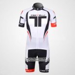 2012 Maillot Ciclismo Castelli Noir et Blanc 1 Manches Courtes et Cuissard